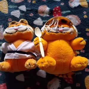1970's Garfield Plushes